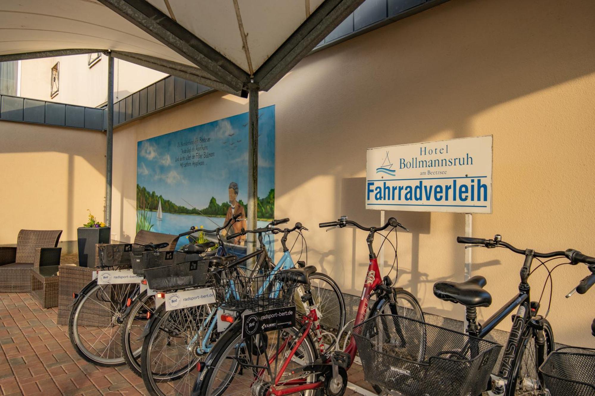 Seehotel Bollmannsruh Päwesin Exterior foto